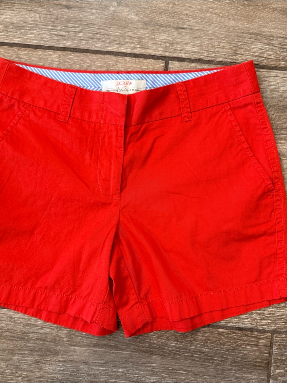 J.Crew Women's Cotton Shorts in Red Size 0